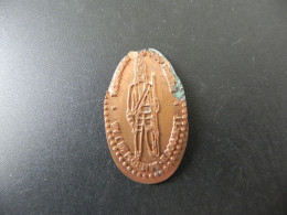 Jeton Token - Elongated Cent - USA - To Be Identified - Monete Allungate (penny Souvenirs)