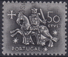 1953 Portugal °  Mi:PT 795, Sn:PT 764, Yt:PT 777, Ritter Zu Pferd (aus Dem Siegel Von König Dinis) - Usado