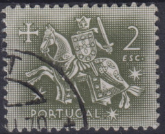 1953 Portugal ° Mi:PT 800, Sn:PT 769, Yt:PT 782, Ritter Zu Pferd (aus Dem Siegel Von König Dinis) - Used Stamps