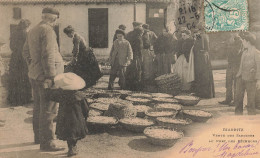 Biarritz * 1904 * Vente Des Sardines Au Port Des Pêcheurs * Marché Peĉhe - Biarritz