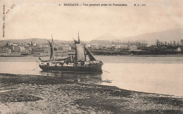 Hendaye * Vue Générale Prise De Fontarabie * Bateau Villageois - Hendaye