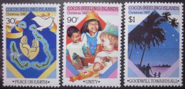COCOS (KEELING) ISLANDS 1987 ~ S.G. 172 - 174, ~ CHRISTMAS. ~  MNH #02948 - Cocos (Keeling) Islands