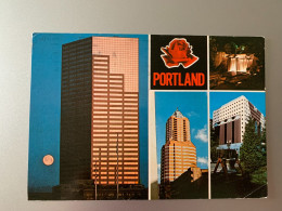 PORTLAND OREGON LEFT.U.S. NATIONAL BANK TOWER USA ETATS-UNIS CPM 1988 - Portland