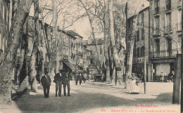 Céret * Le Boulevard St Roch * Imprimerie Librairie L. ROQUE * Villageois - Ceret