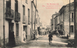 Cabestany * La Rue Principale * Café * Villageois - Cabestany