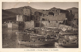 Collioure * Port Des Pêcheurs , La Citadelle * Bateaux De Pêche - Collioure