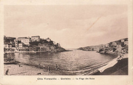 Cerbère * La Plage Des Bains * Baigneurs - Cerbere