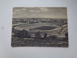 CARTOLINA: ROMA - STADIO - VIAGGIATA - F/G - B/N - LEGGI - Stadiums & Sporting Infrastructures