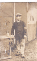 CP Photo Kriegsgefangenensendung  ZIVILgefangenenlager SENNE 1. Paderborn  Vers Bruxelles 22 VIII 1916 - Prisioneros