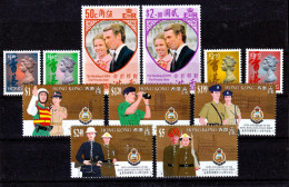 HONGKONG WEDDING + ROYAL POLICE SET  & OTHERS MNH - Neufs