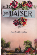 Ancienne CP Un Baiser De QUIEVRAIN  - Quiévrain