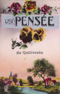 Ancienne CP Une Pensée  De QUIEVRAIN  - Quiévrain