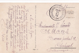 Franchise Militaire ST GILLES BRUXELLES 13 XII 19 Vers Oberkassel Bureau Postal 4   S.M.A.O.Q.G..   - Portofreiheit