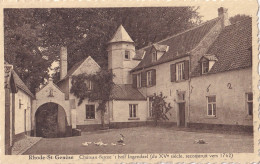 CP RHODE ST GENESE Château Ferme 't Hoff Ingendael 1762 - Rhode-St-Genèse - St-Genesius-Rode