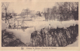 CP  Château De BIESME BIESMES  Neige (province De Namur) écrite Le 10 X 33 Edit. L.Marinus Anvers Pas Courante - Mettet