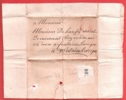 Précurseur Complet MONS 29 III 1771 Vers Fontaine L'Evêque - 1714-1794 (Pays-Bas Autrichiens)