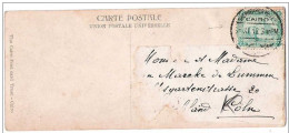 Petite CP (Caire - Pyramides - Chameau)  Obl. Shepeards Hotel Le 3 XI 1912 Vers Köln - 1915-1921 Protectorat Britannique