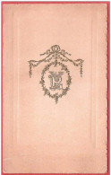 Ancien Menu De Mariage 24 X 1933 DELFORGE VERMEYLEN   - Impression Pesesse à CINEY - Menus