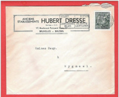 TP Exportation Sur L Publicitaire HUBERT DRESSE 17 Bvd Poincaré 17 à BRUXELLES - 1948 Esportazione