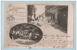 STROMBEEK  (GRIMBERGEN) Maison VAN ELEWIJCK  Laiterie Restaurant - Arrêt Du Tram - 1906 - Grimbergen