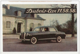 Pub Automobile DUBOIS TAXI à BRUXELLES - Au Verso Pub " Jour Et Nuit Dubois-tax Est à Votre Service ... T& - Taxis & Droschken