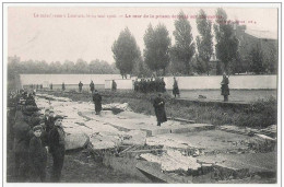 PK LEUVEN LOUVAIN  (état Excellent - Carte  Non Utilisée) Cataclysme 14 Mai 1906 Le Mur De La Prison écroulé Sur 150 M - Leuven