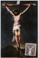 Maximum Card Painting / Peinture (Museo Del Prado) : Christ In The Cross MURILLO - Tarjetas Máxima