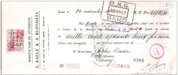 Mandat Pub  Manuufacture De Vêtement BAELE BLONDEEL  25, Rue Du Poivre à GAND GENT  1936  +  Timbre Fiscal - Documentos