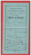 MENU Bill Of Fare - British And African Steam Navigation Company 13 Mars 1883 !!! - Menus