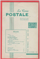 LA Revue Postale Magazine Philatélique  Bimestriel N° 102-103  En 1978 - Français (àpd. 1941)