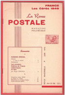 LA Revue Postale Magazine Philatélique  Bimestriel N° 97-98  En 1976 - French (from 1941)