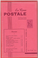 LA Revue Postale Magazine Philatélique  Bimestriel N° 79-80 En 1970 - Francés (desde 1941)