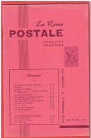 LA Revue Postale Magazine Philatélique  Bimestriel N° 79-80 En 1970 - Francesi (dal 1941))