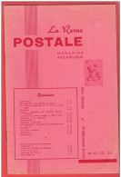 LA Revue Postale Magazine Philatélique  Bimestriel N° 72-73  - 1968 - Français (àpd. 1941)