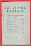 LA REVUE POSTALE  Rédacteur Jacques DUFOUR - Articles Intéressants -septembre Et Ocyobre  1955 - Numéro 9 - Francesi (dal 1941))