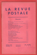 LA REVUE POSTALE  Rédacteur Jacques DUFOUR - Articles Intéressants - Novembre Et Décembre1955 - Numéro 10 - Frans (vanaf 1941)