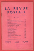 LA REVUE POSTALE  Rédacteur Jacques DUFOUR - Articles Intéressants - Novembre Et Décembre1955 - Numéro 10 - Français (àpd. 1941)