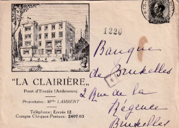 L  Pub EREZEE "La Clairière" Pont D'Erezée  Propriétaires : Melles LAMBERT - 1934-1935 Leopold III