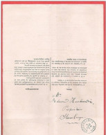 L  QUEVAUCAMPS Administration De L'enregistrement Et Des Domaines Obl Sc 5 II 18893 Vers STAMBRUGES - Portofreiheit