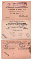 Kriegsgefangenen Sendung : 3 PK Kriegsgefangenenlager HAMELN Juillet 1917, Février Et Juin 18 Geprüft P47, P56 & P 59 - Prisioneros