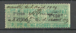 SCHWEIZ Switzerland O 1904 Canton De Genève Timbre Estampillé Revenue Tax Steuermarke - Fiscaux