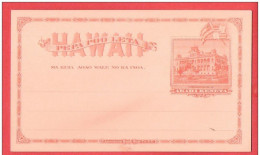 Entier Postal Neuf HAWAAI   TB état   AKAHIKENETA - Hawaii