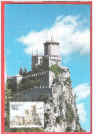 Carte Maximum Maximum Card SAN MARINO CINA 6 V 1986 Castle Of San Marino - Covers & Documents