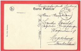 CP Panorama D'Esneux Obl FLERON 4 X 1916 Vers Prisonnier à MAGDEBURG  - Carte Vue ! - Kriegsgefangenschaft