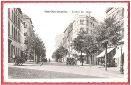 CP Ancienne BRUXELLES SAINT GILLES Avenue Des Villas  - écrite - St-Gilles - St-Gillis