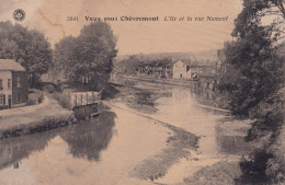 CP Ancienne  VAUX SOUS CHEVREMONT L'ile Et La Rue Namont - Cfr état - Chaudfontaine