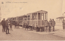 CP Ancienne  LA PANNE Tramway La Panne Adinkerke - A Circulé + Timbre Taxe - Chaudfontaine