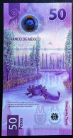 Mexico 50 Pesos 2021 POLYMER, P-New UNC "free Shipping Via Registered Air Mail" - Mexique