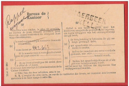 CP Service Caisse D'Epargne Retraite Assurances Franchise Obl SCHAERBEEK (BRUX)  10 VIII 1902 + Grande Griffe Du Bureau - Zonder Portkosten