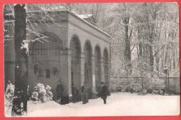 CP LAEKEN Hôtel Restaurant DUPERAY  Sous La Neige !  Carte Abimée - Laeken